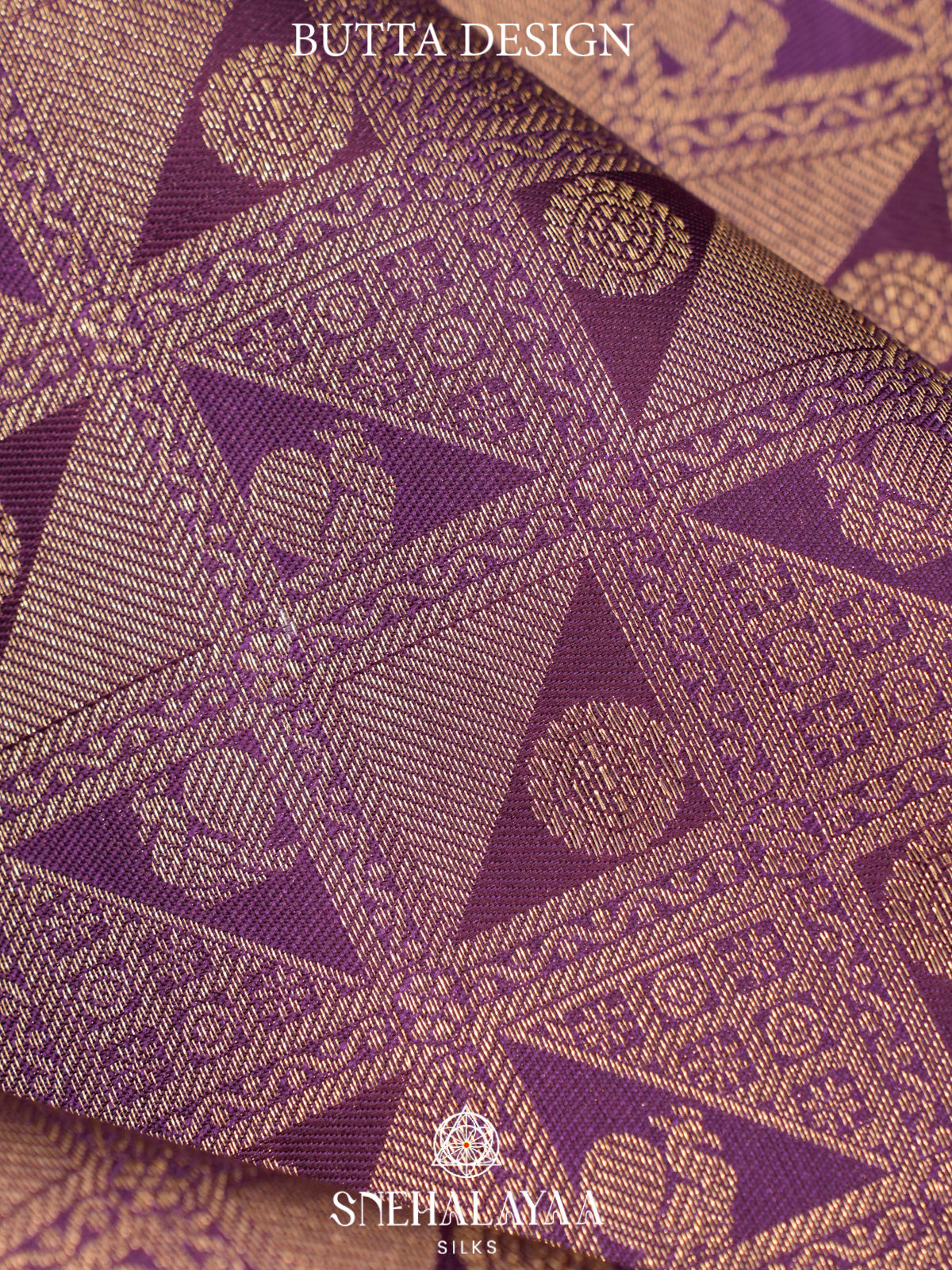 Purple Kanjivaram Silk Saree