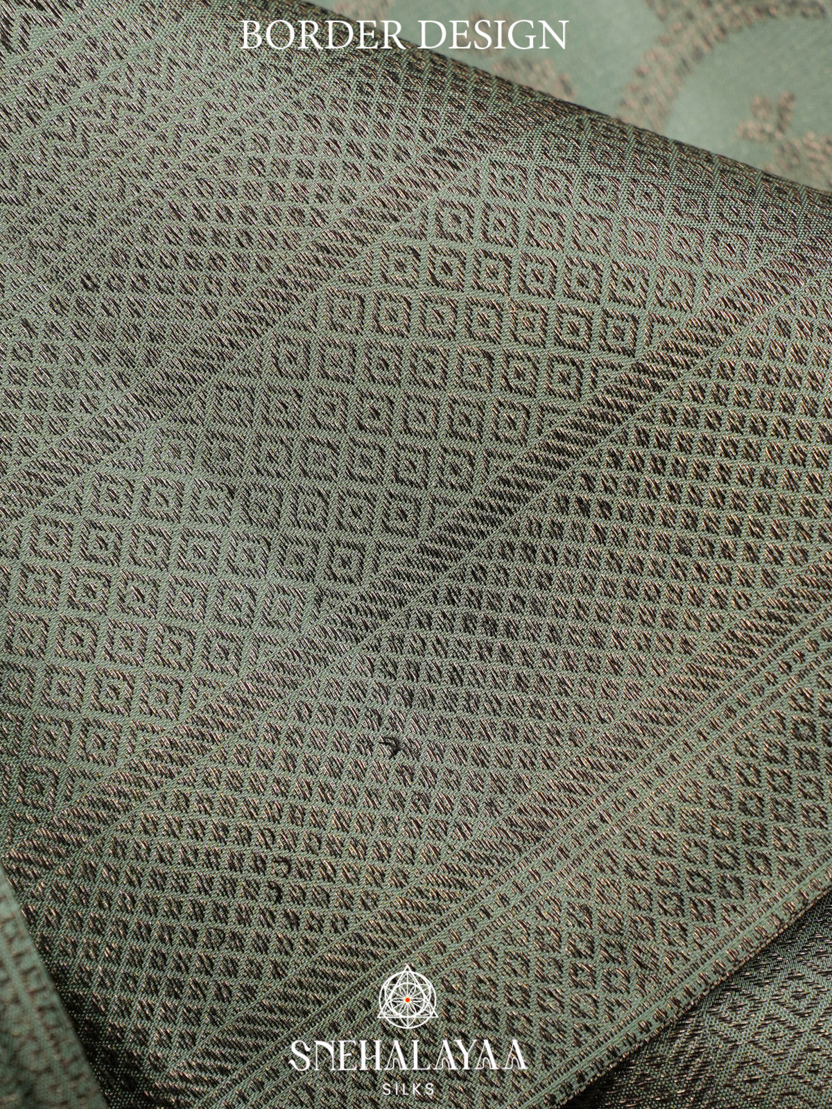 Mint Green Kanjivaram Silk Saree