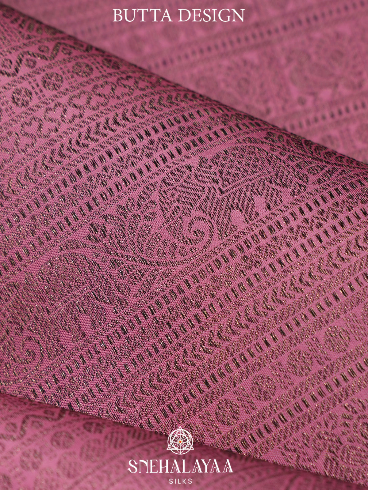 Pink Kanjivaram Silk Saree