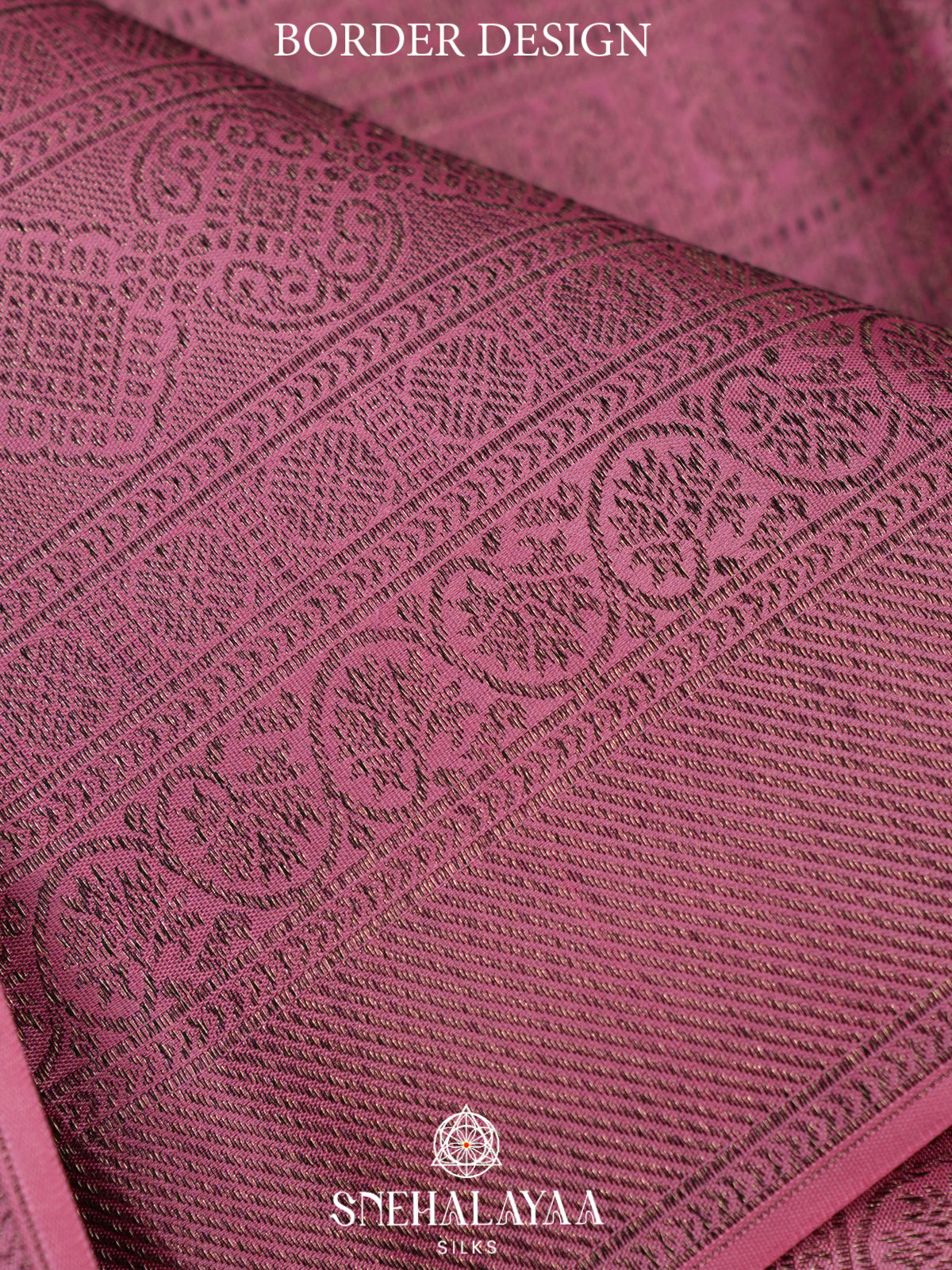 Pink Kanjivaram Silk Saree