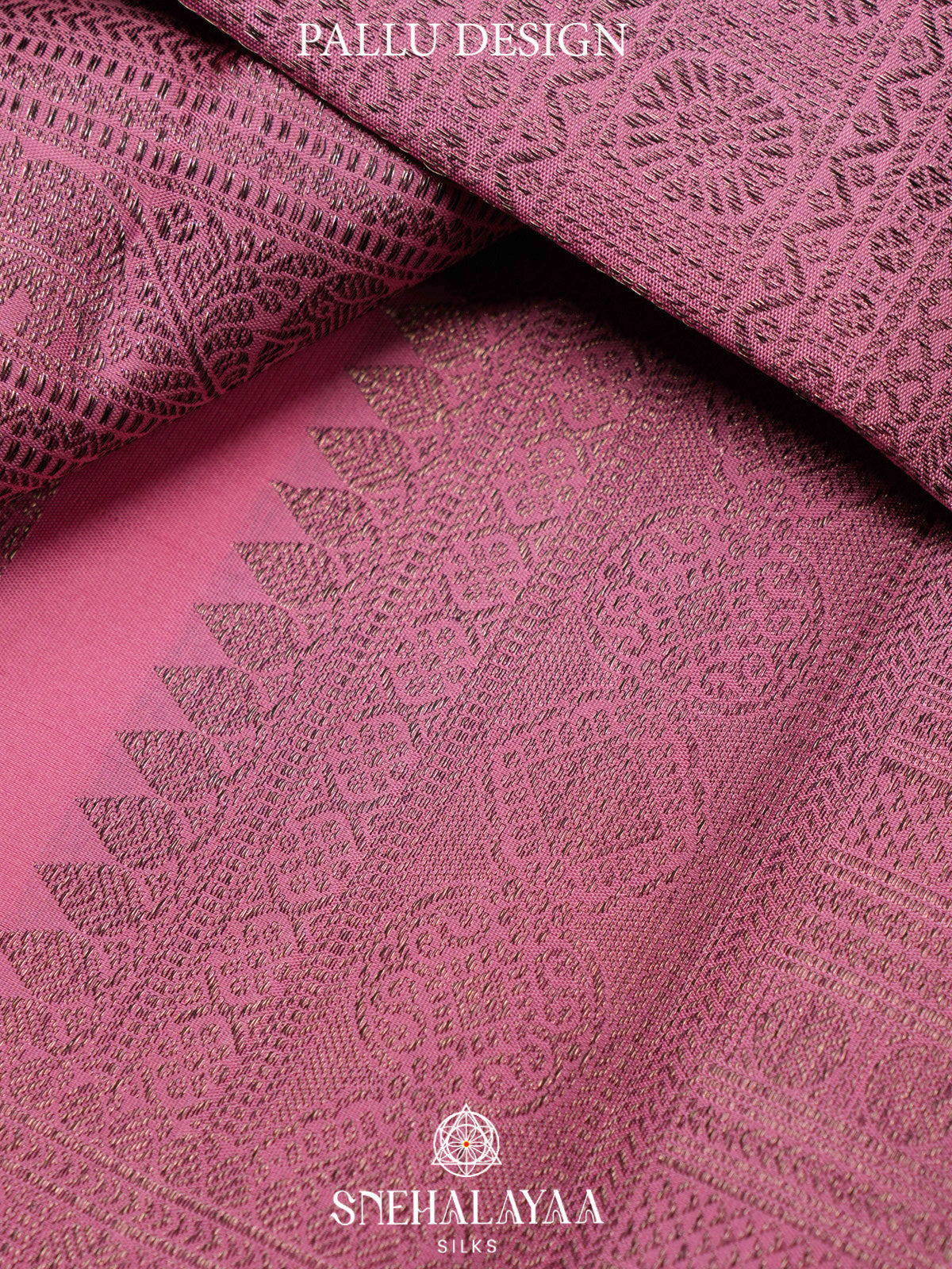 Pink Kanjivaram Silk Saree