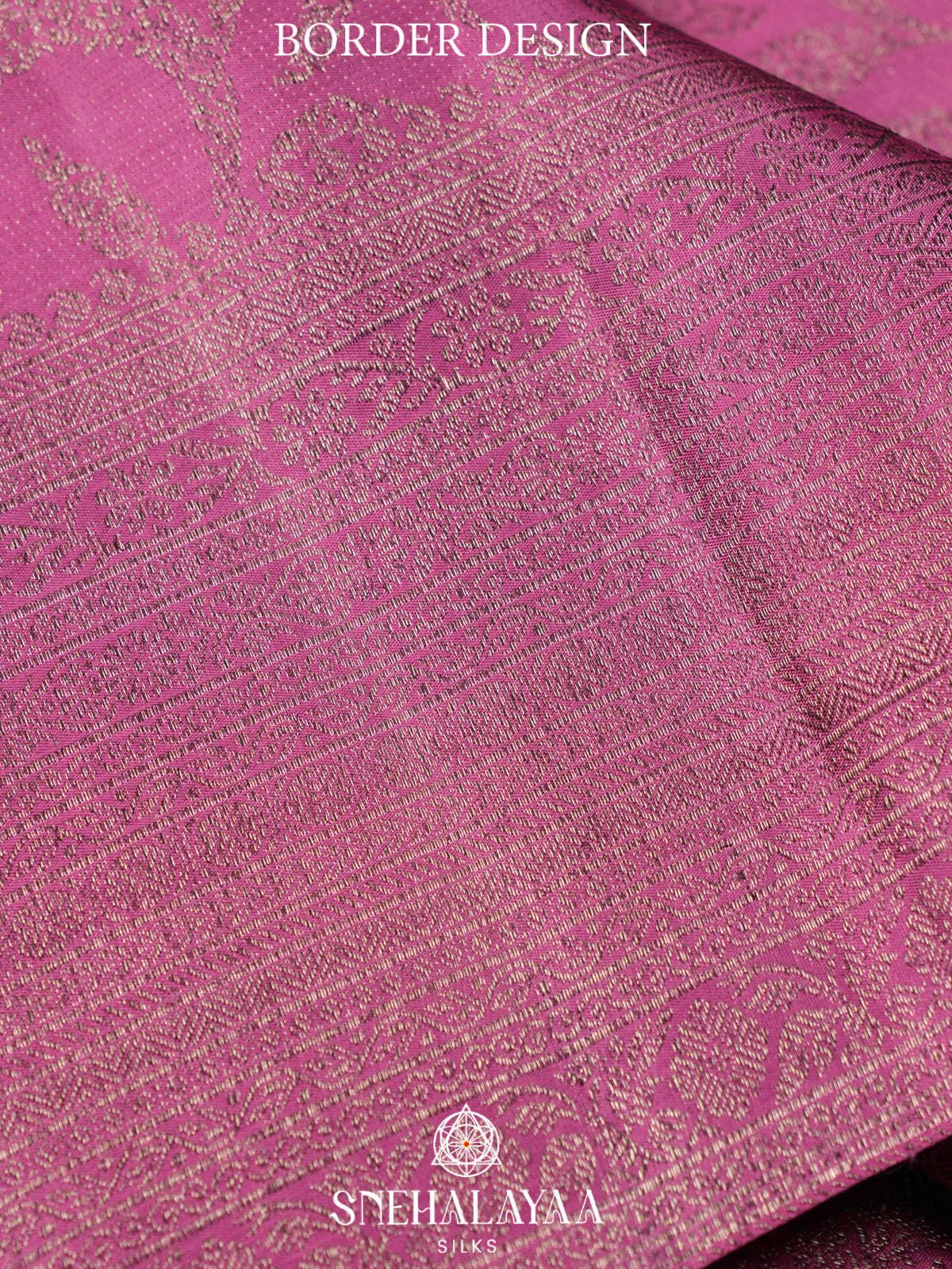 Pink Kanjivaram Silk Saree