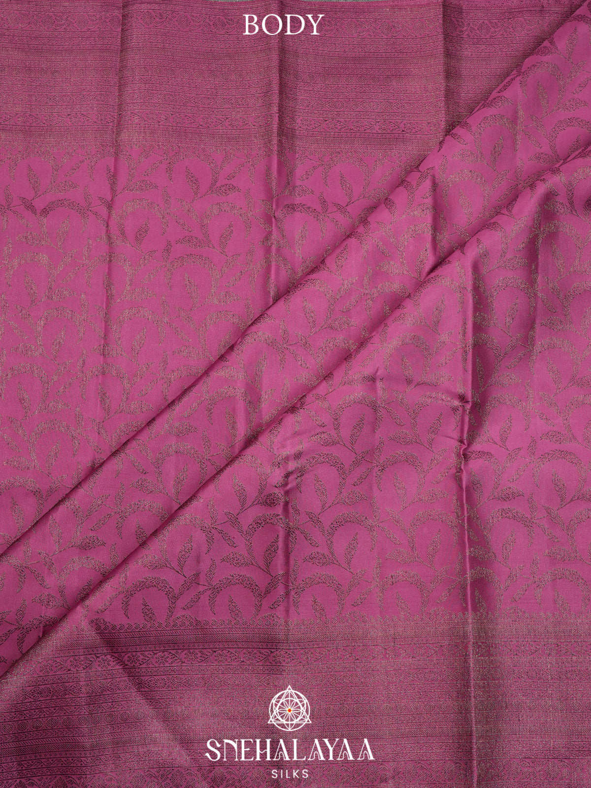 Pink Kanjivaram Silk Saree
