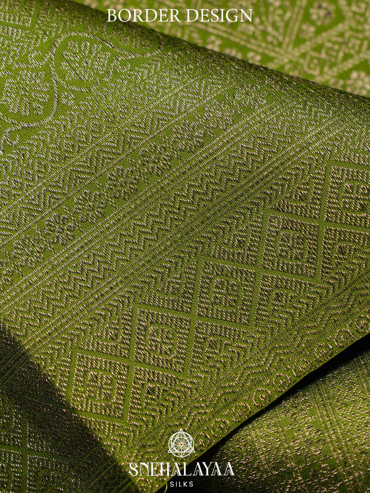 Emerald Green Kanjivaram Silk Saree