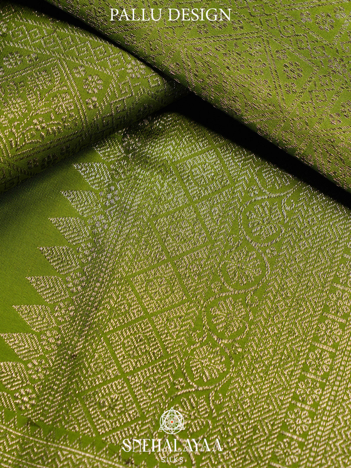 Emerald Green Kanjivaram Silk Saree