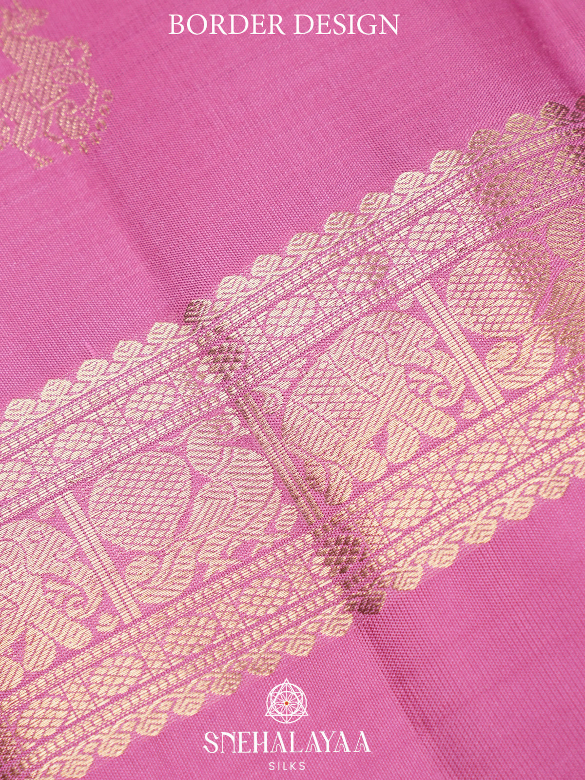 Pink Kanjivaram Silk Saree