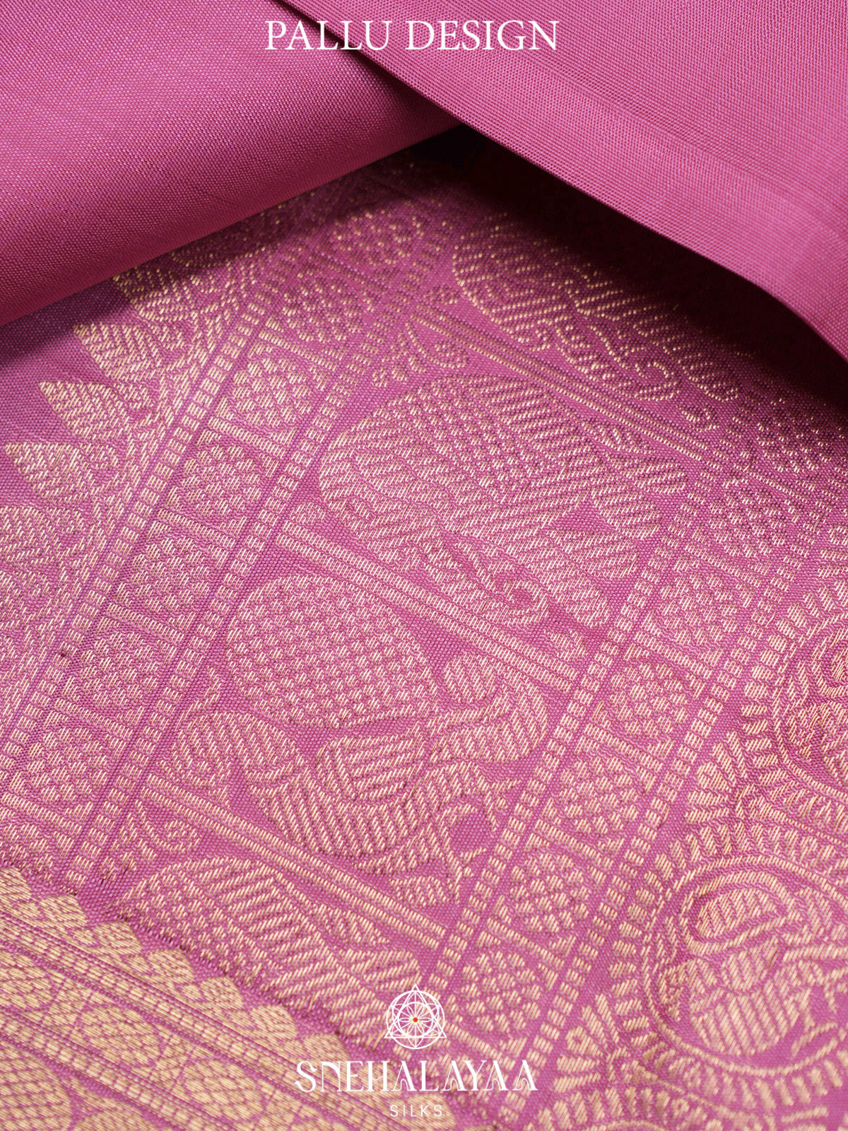 Pink Kanjivaram Silk Saree