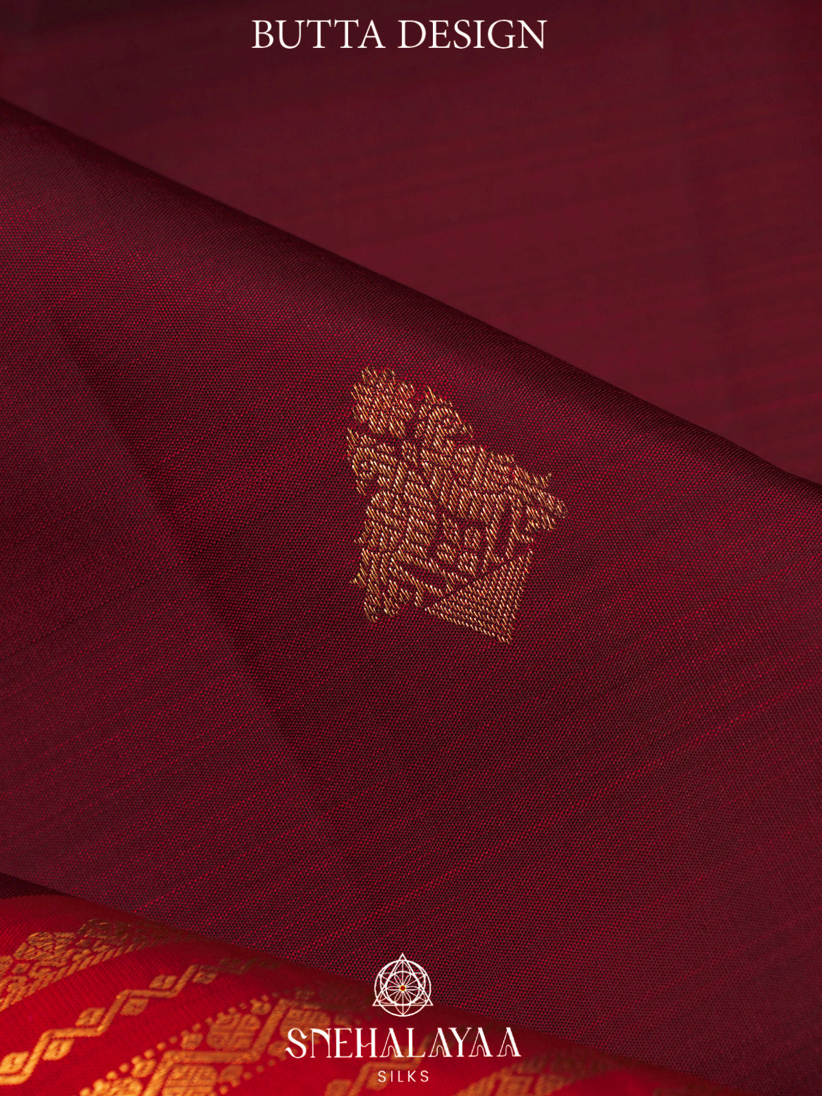 Maroon Kanjivaram Silk Saree