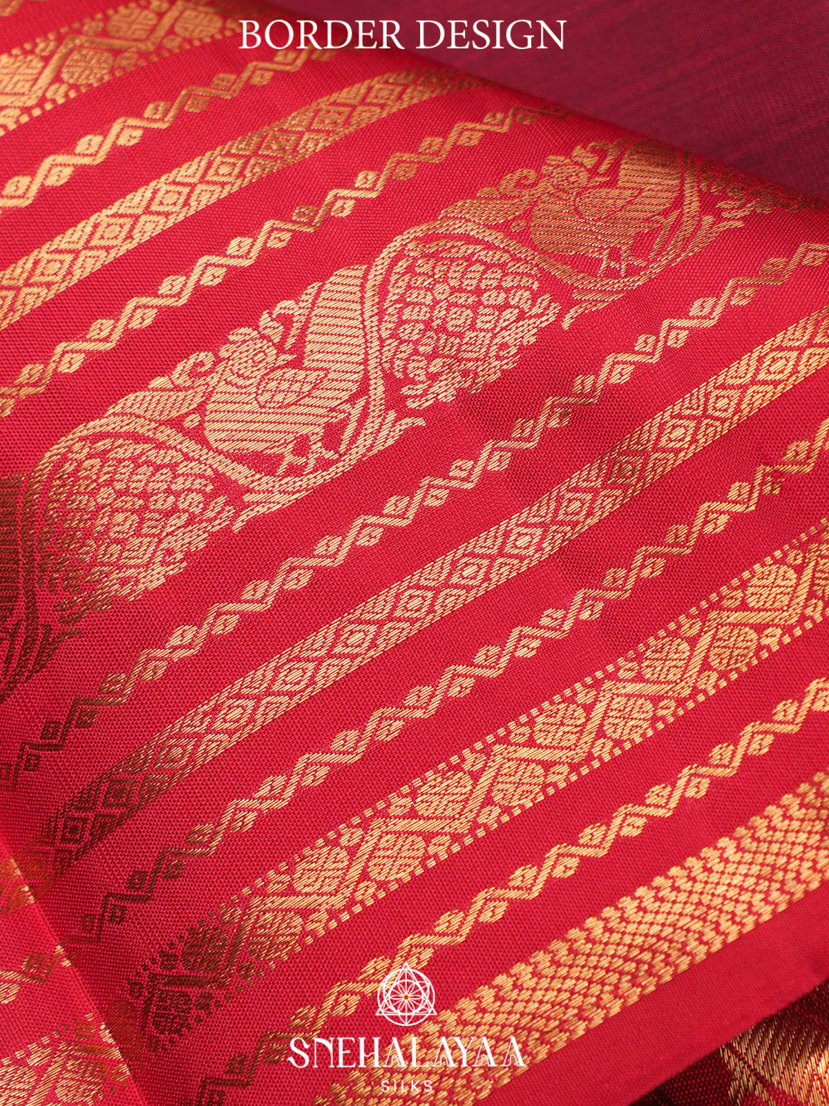 Maroon Kanjivaram Silk Saree