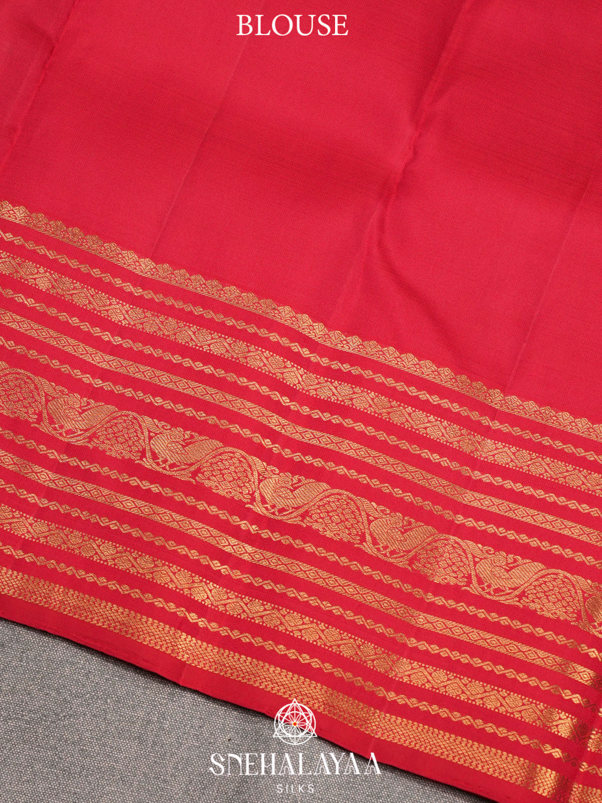 Maroon Kanjivaram Silk Saree