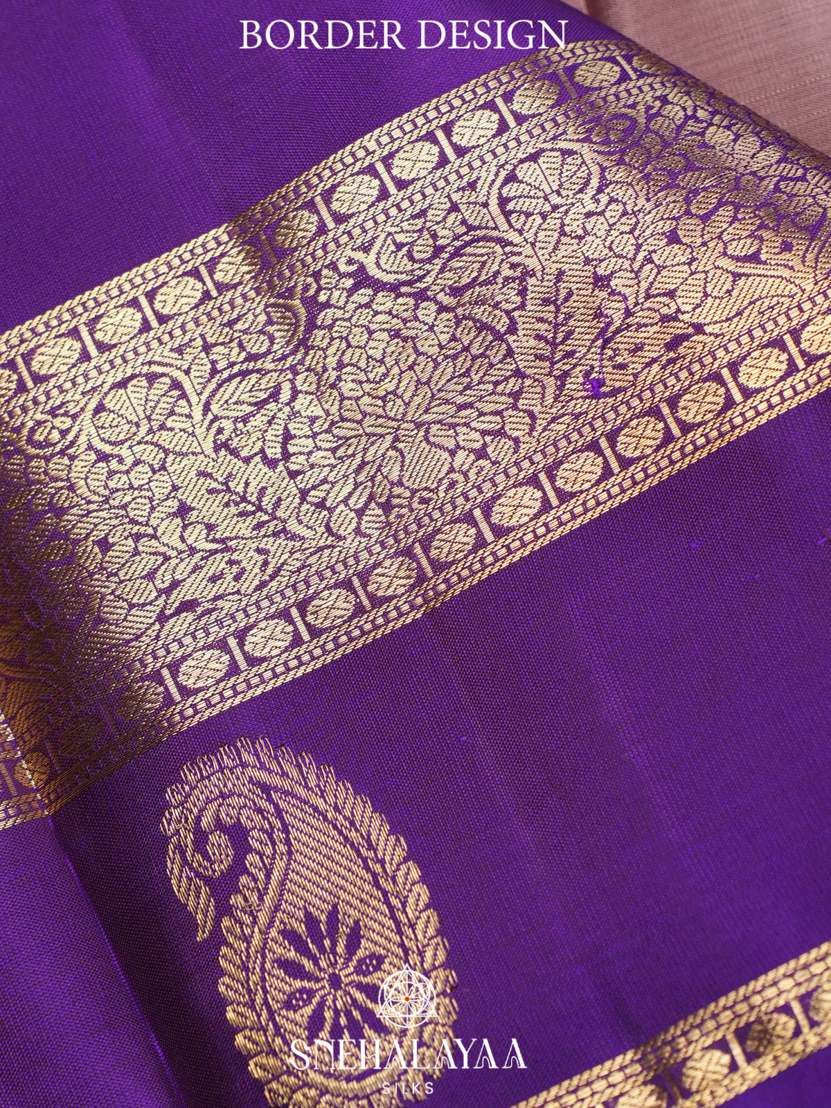 Grey Kanjivaram Silk Saree