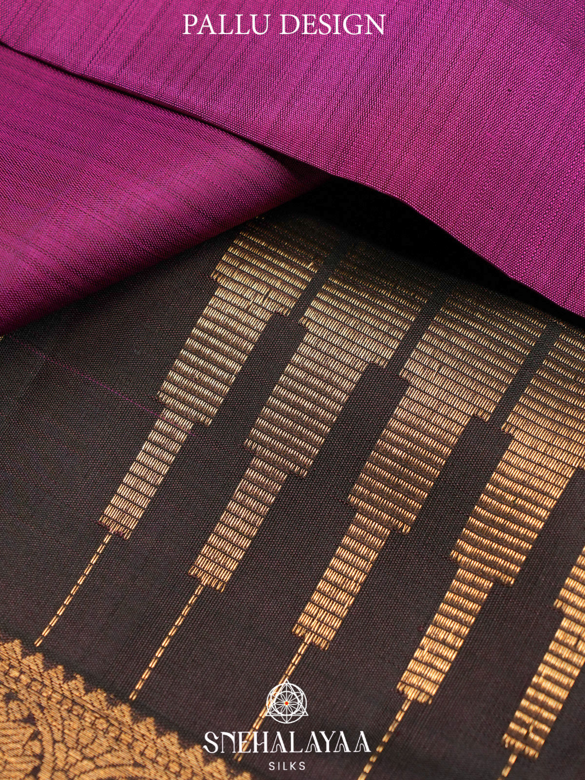 Magenta Pink Kanjivaram Silk Saree