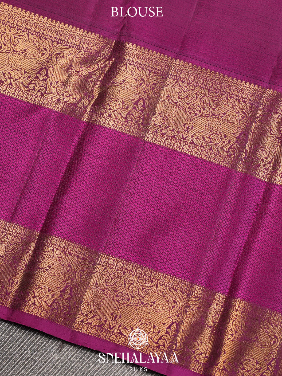 Olive Green Kanjivaram Silk Saree