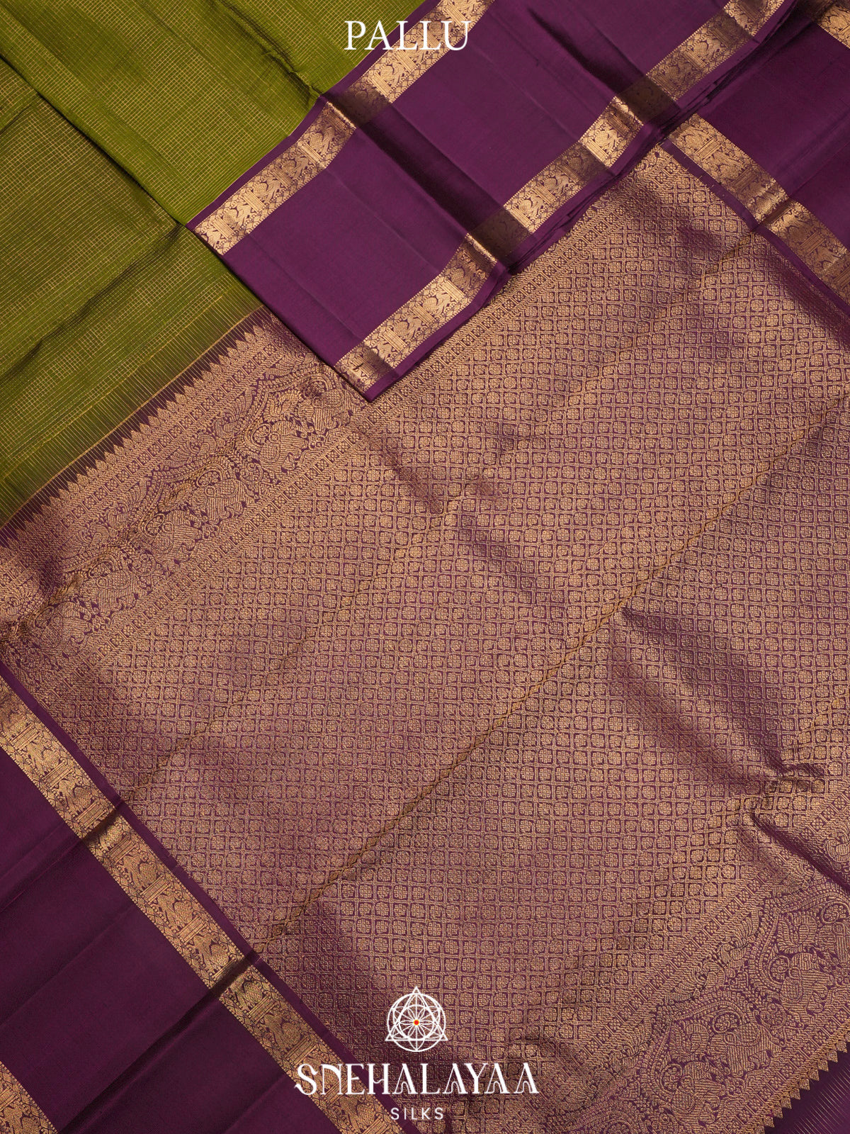 Green Kanjivaram Silk Saree