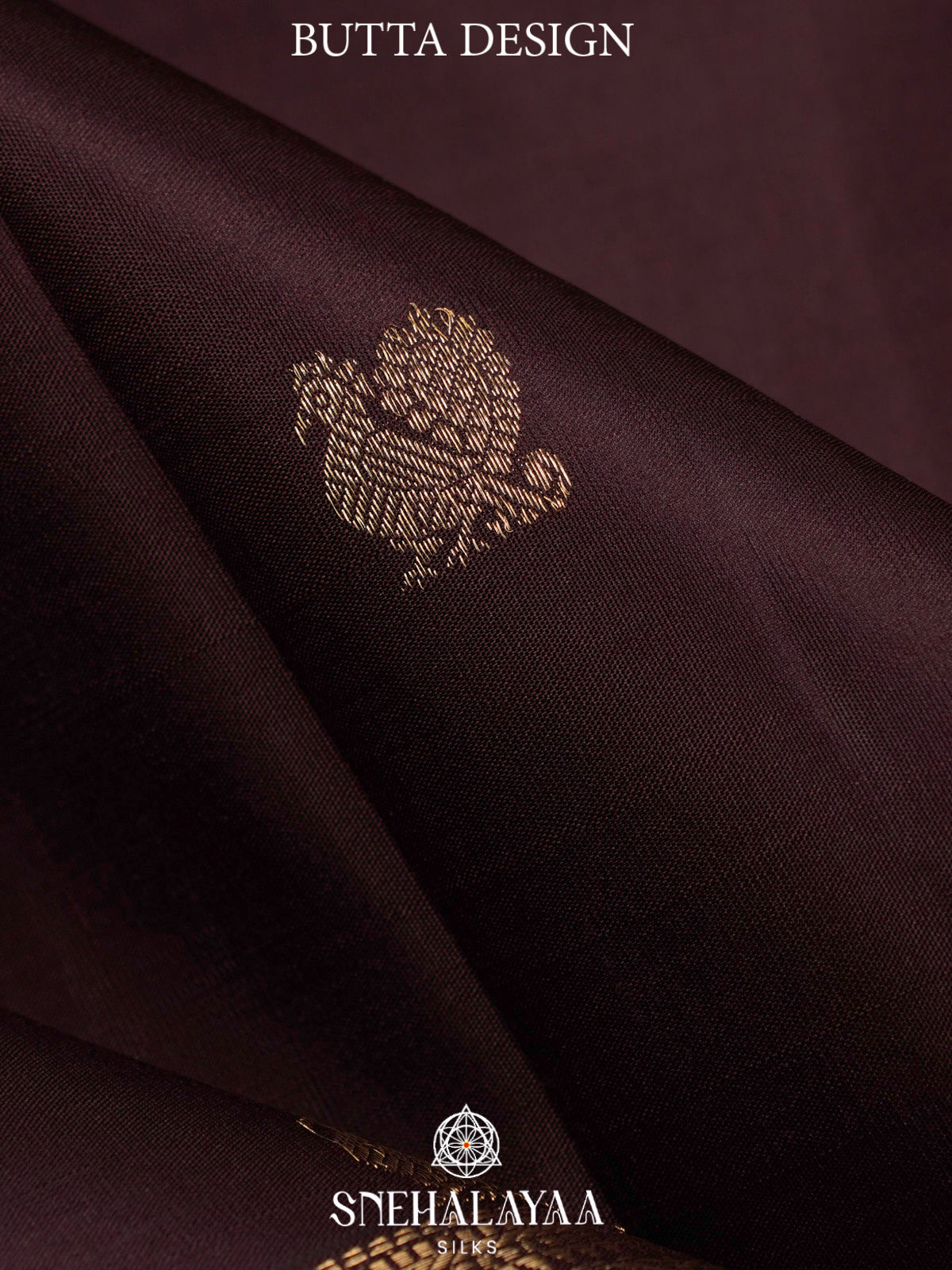Coffee Brown Kanjivaram Silk Saree