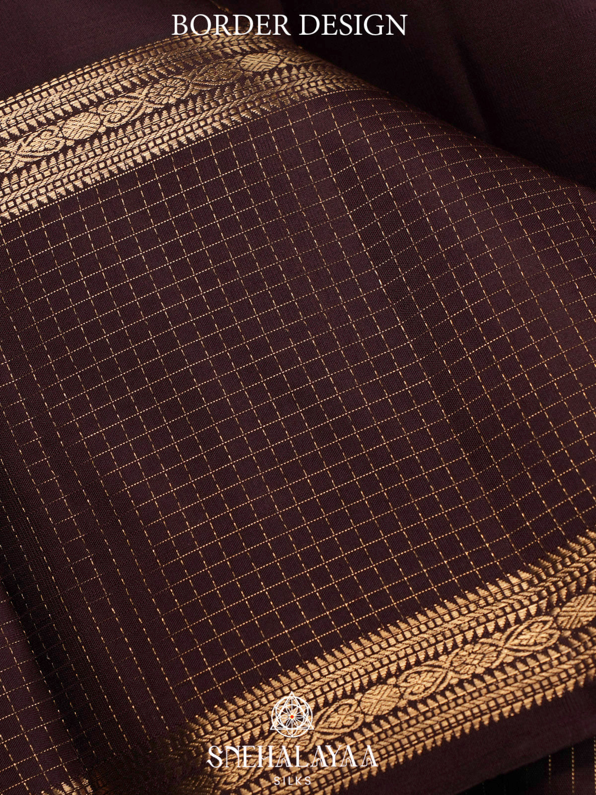Coffee Brown Kanjivaram Silk Saree