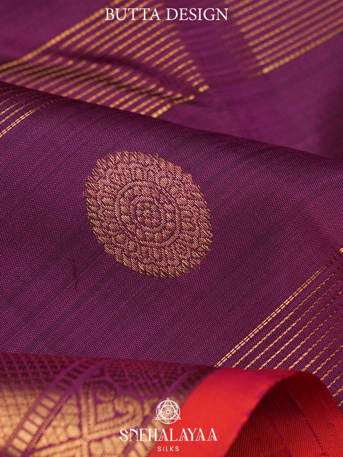 Magenta Kanjivaram Silk Saree