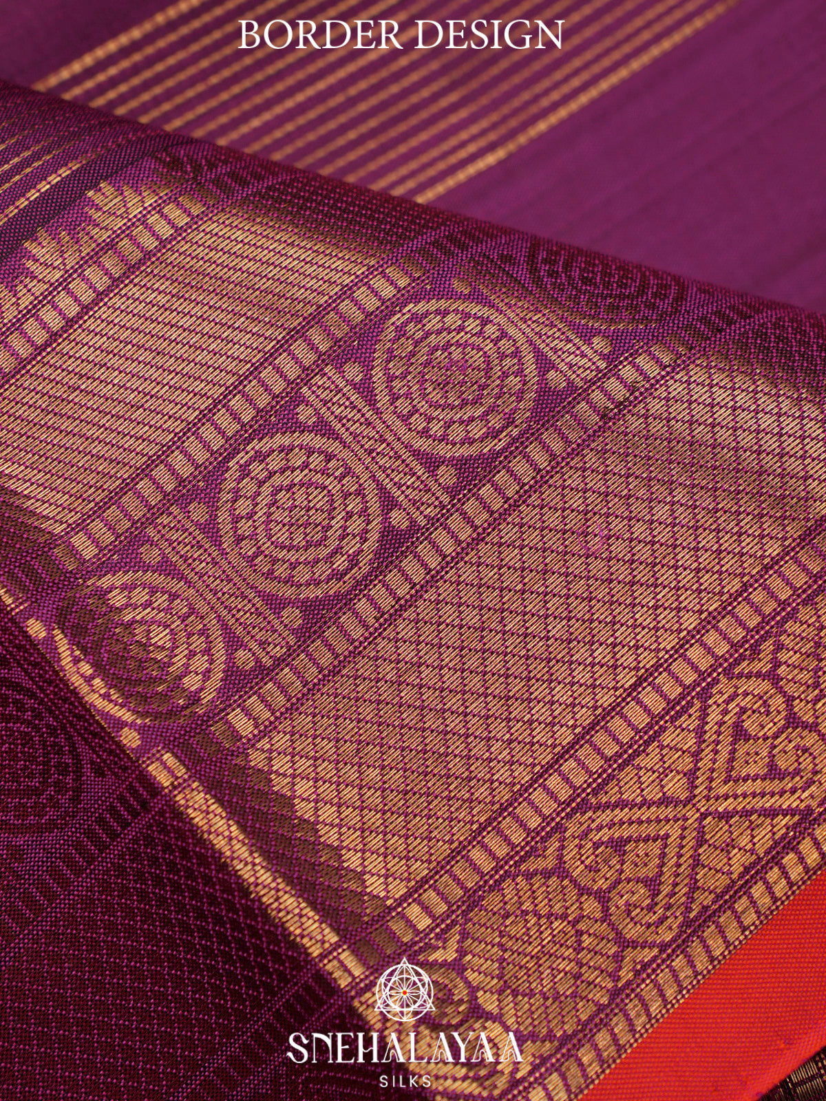 Magenta Kanjivaram Silk Saree