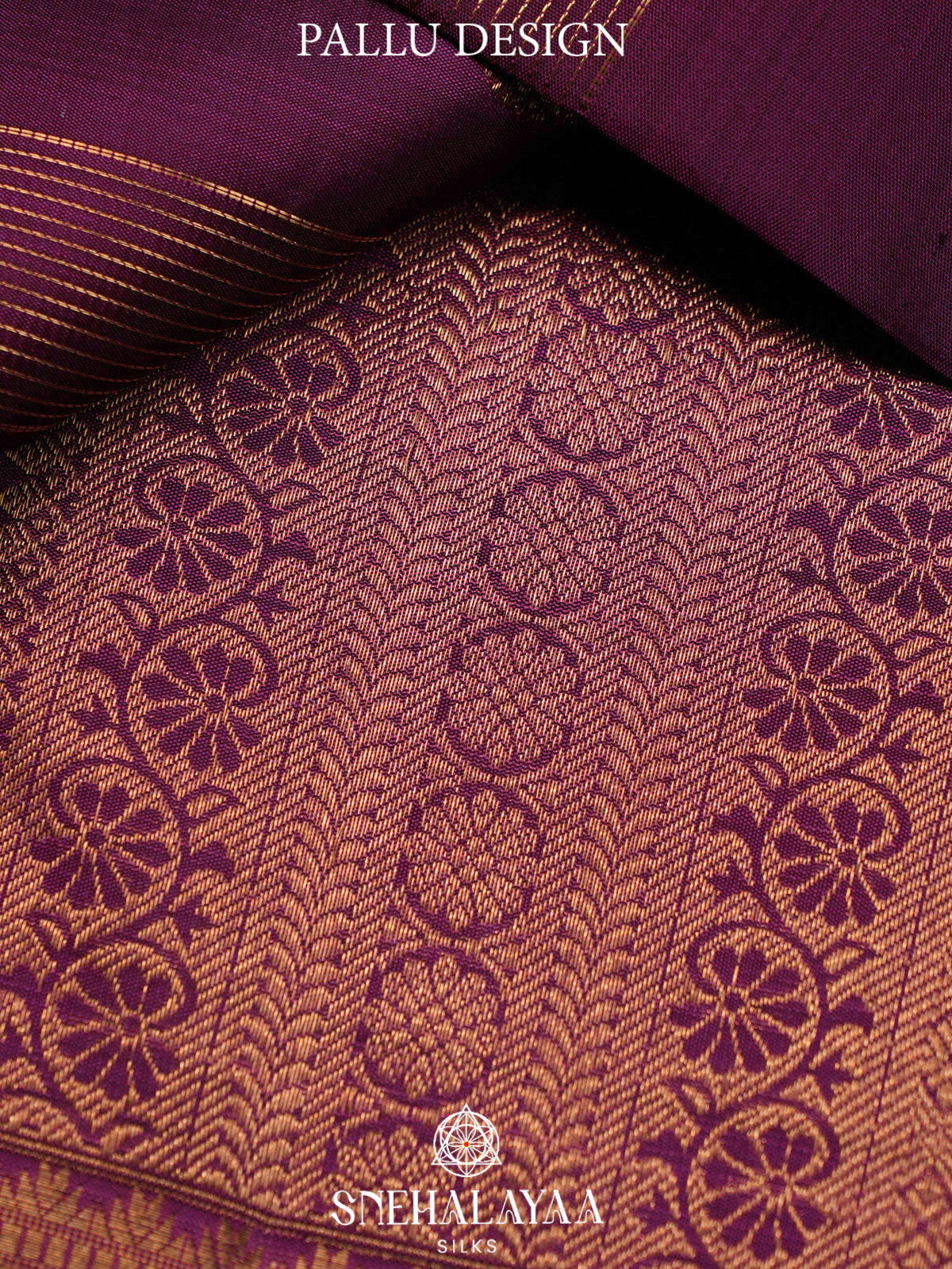 Magenta Kanjivaram Silk Saree
