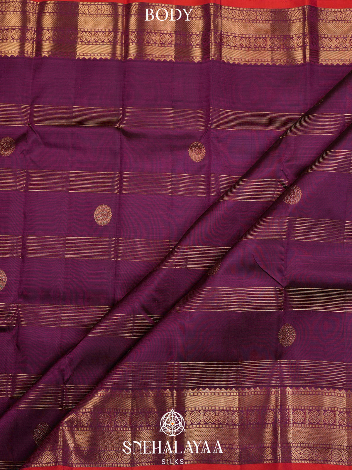 Magenta Kanjivaram Silk Saree