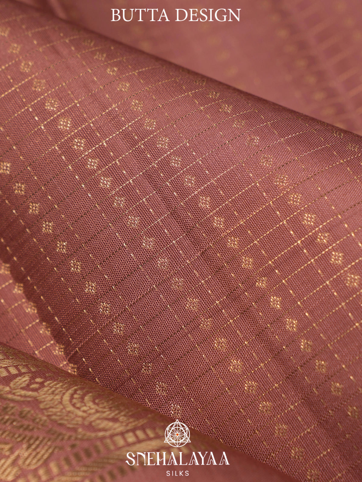 Brown Kanjivaram Silk Saree