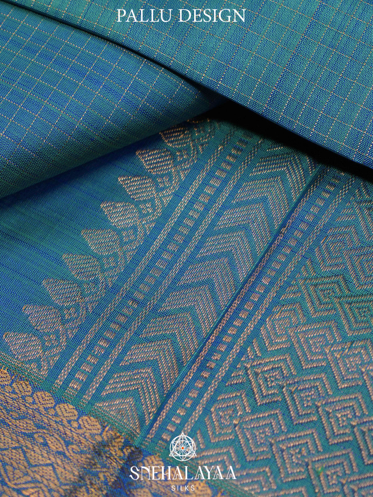 Blue Kanjivaram Silk Saree