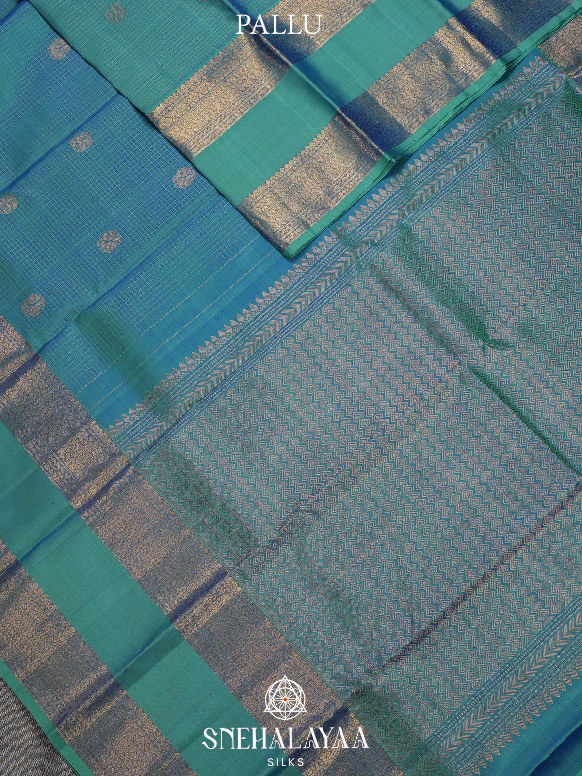 Blue Kanjivaram Silk Saree