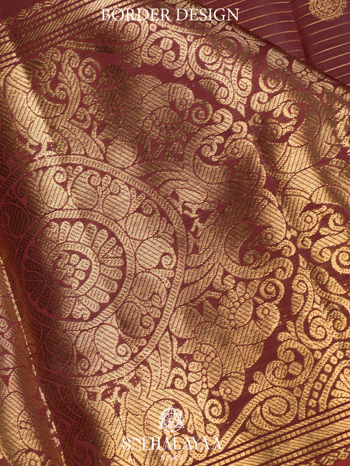 Coffee Brown Kanjivaram Silk Saree