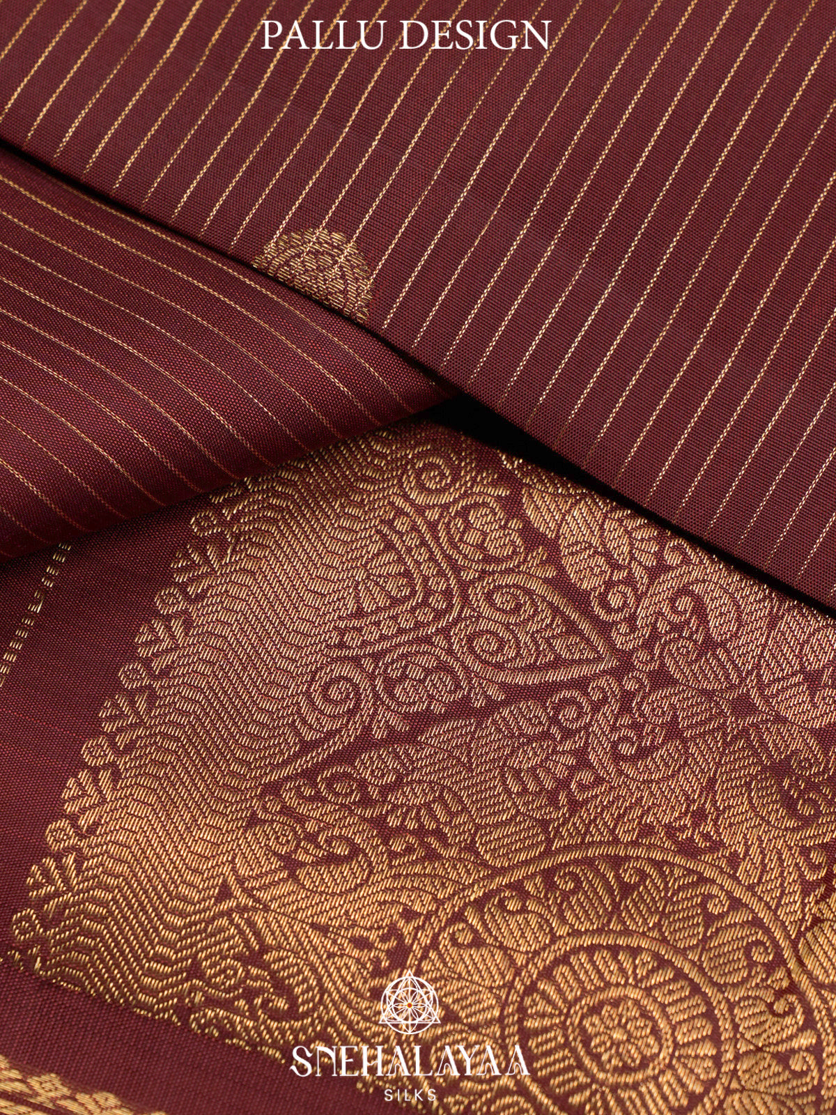 Coffee Brown Kanjivaram Silk Saree