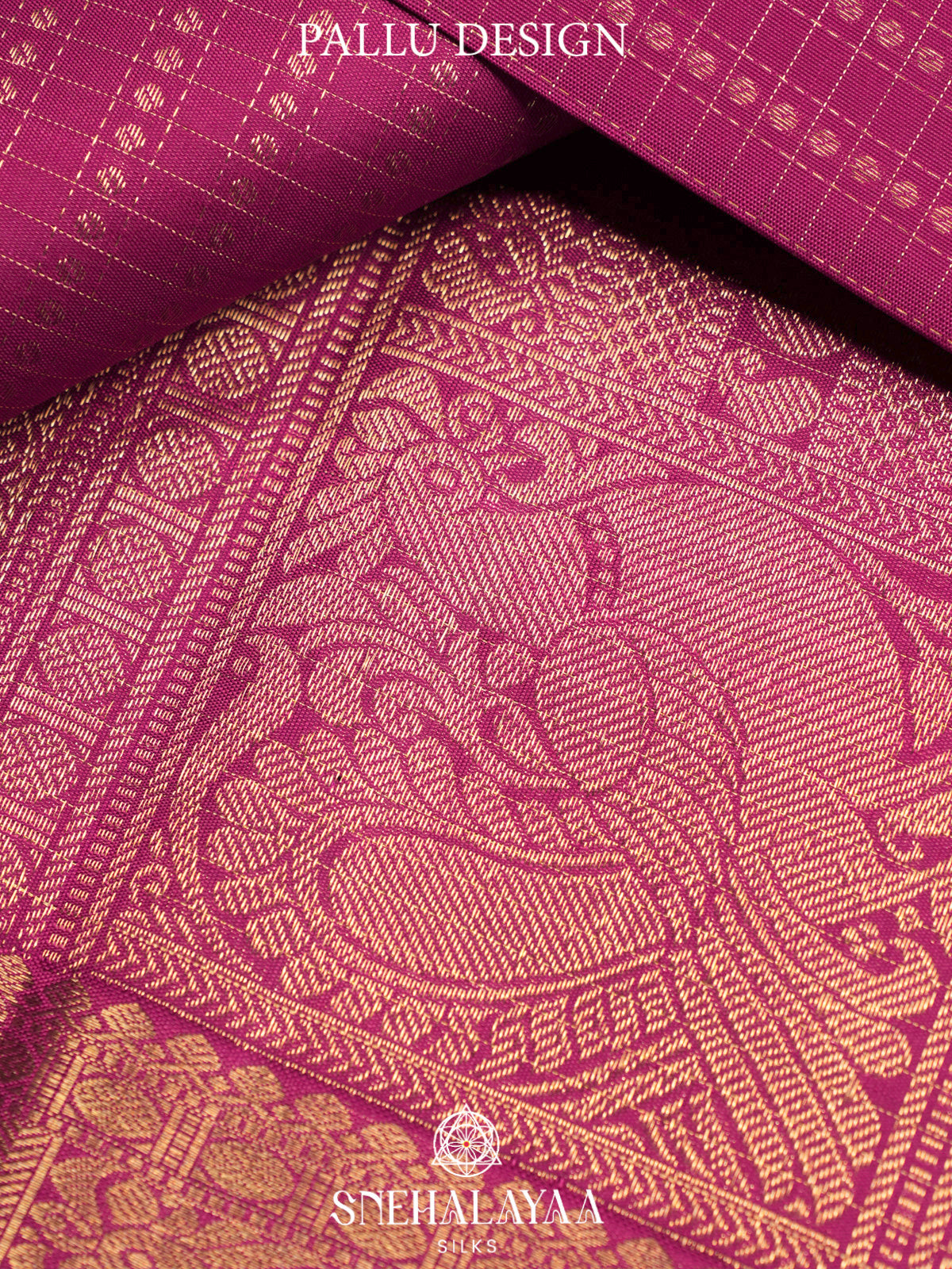 Pink Kanjivaram Silk Saree