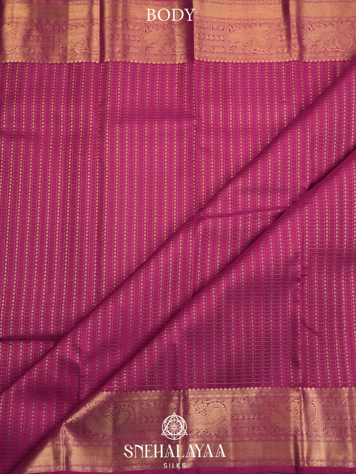 Pink Kanjivaram Silk Saree