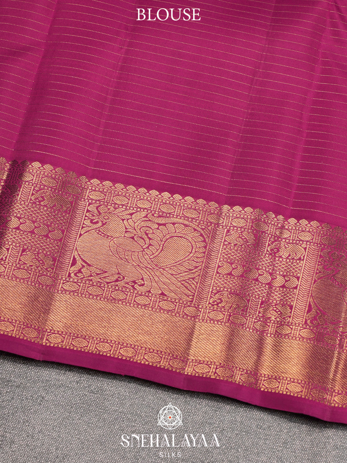 Pink Kanjivaram Silk Saree