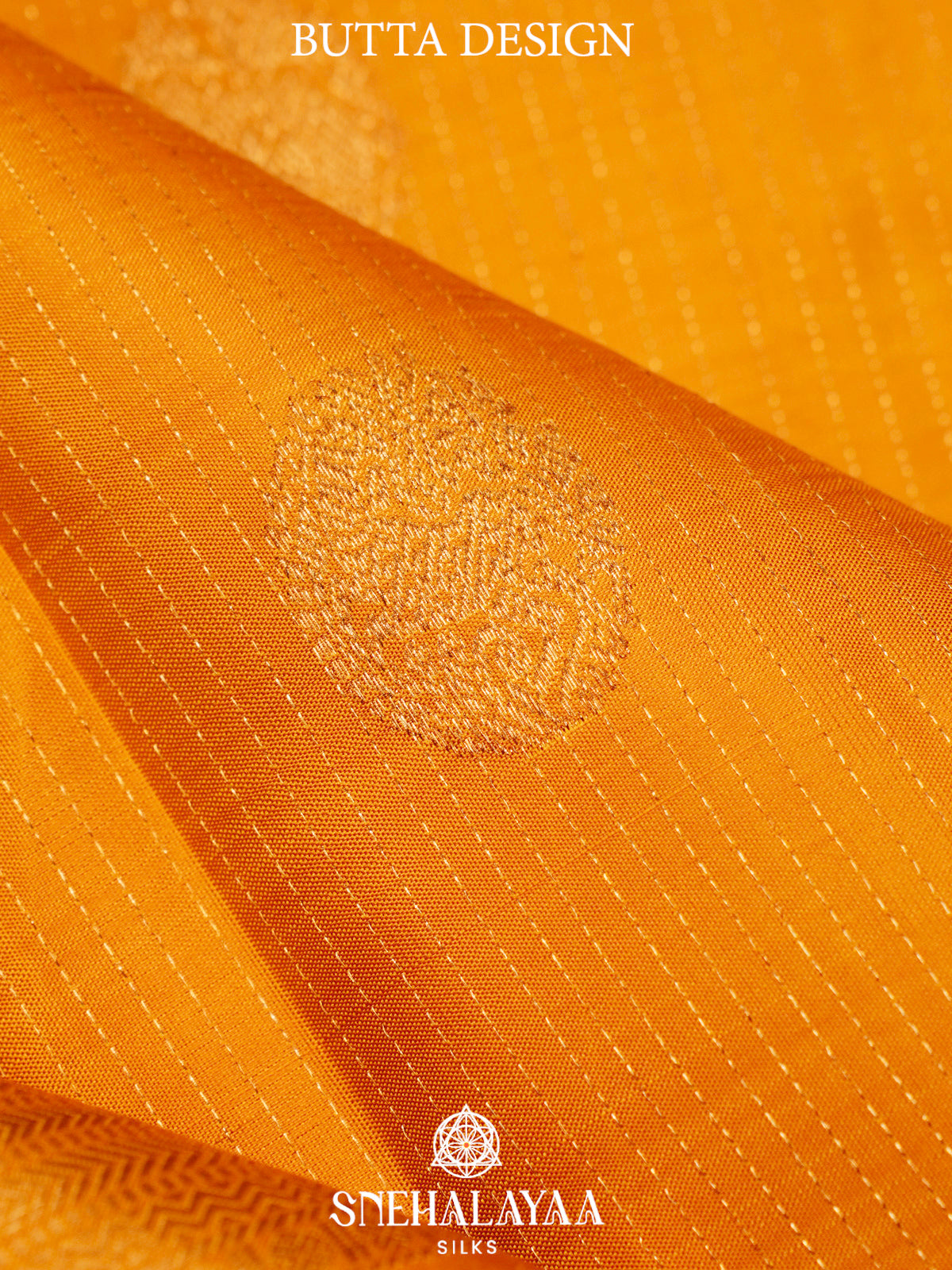 Mango Yellow Kanjivaram Silk Saree