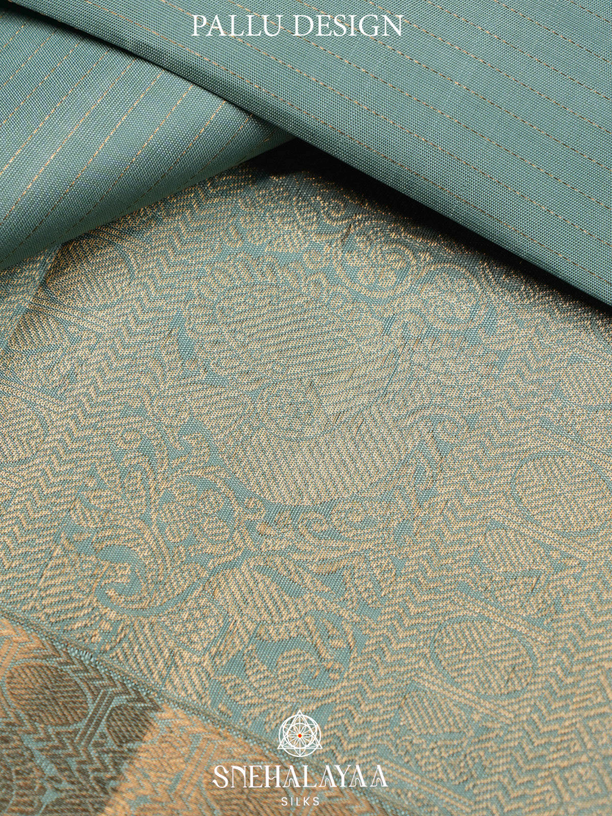 Blue Kanjivaram Silk Saree