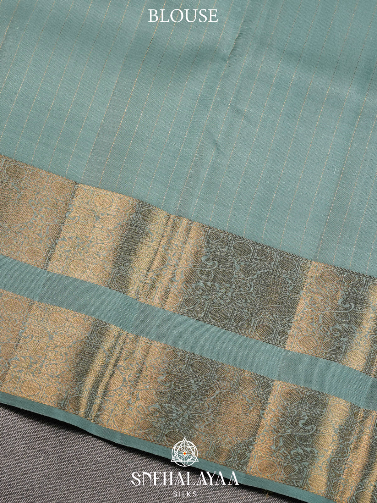 Blue Kanjivaram Silk Saree