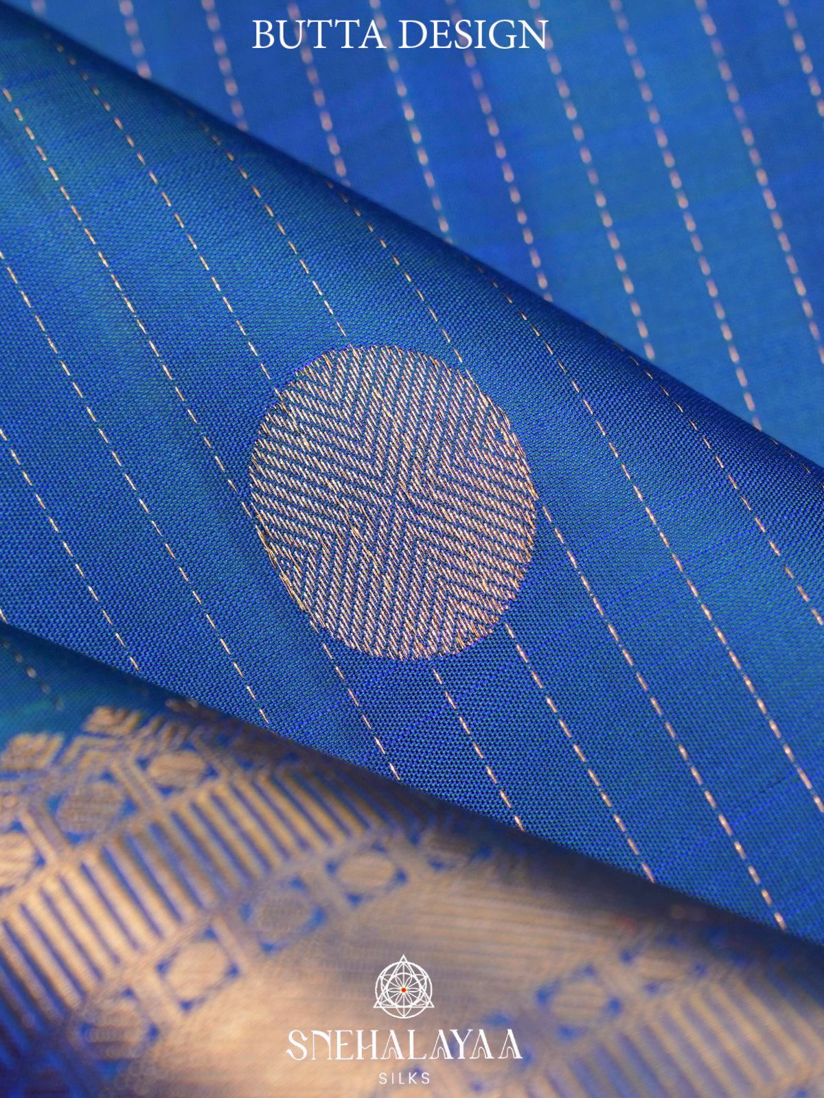 Blue Kanjivaram Silk Saree