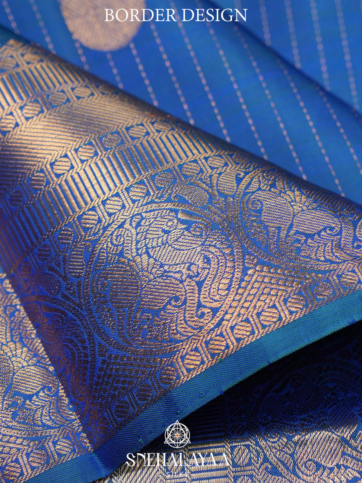 Blue Kanjivaram Silk Saree
