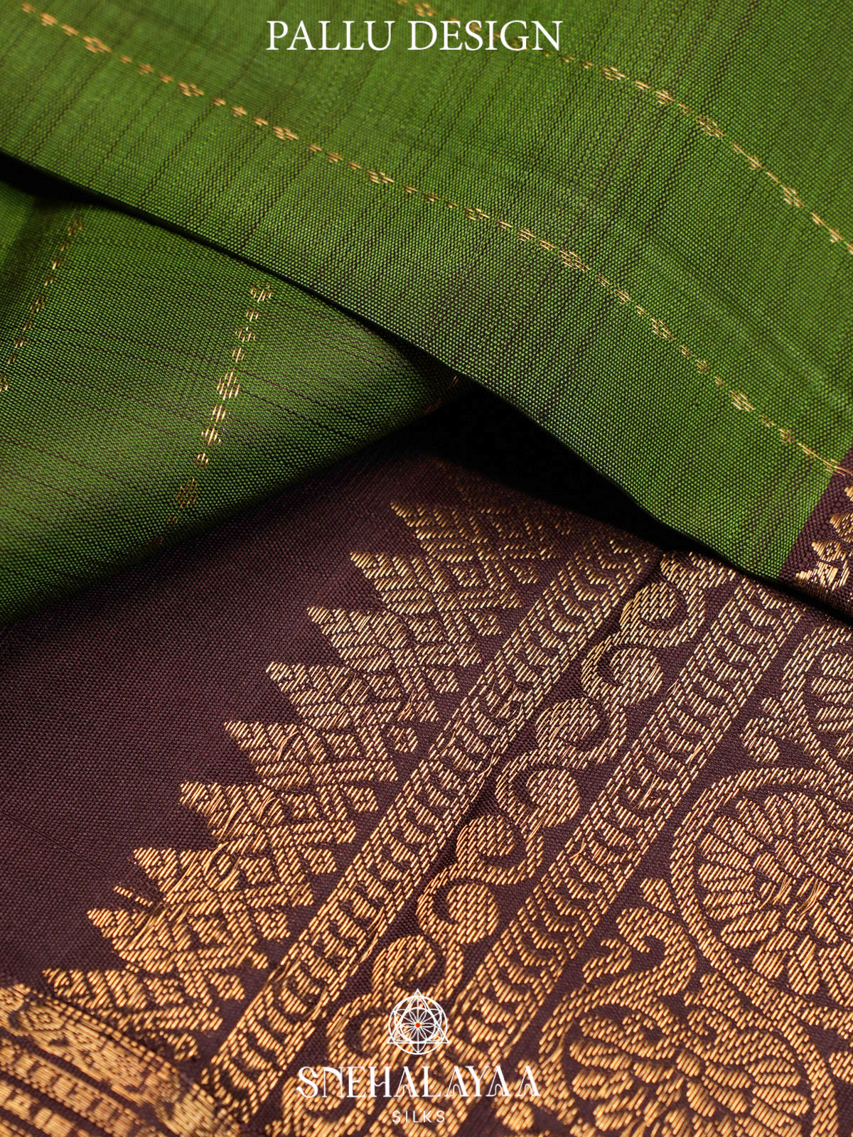 Emerald Green Kanjivaram Silk Saree