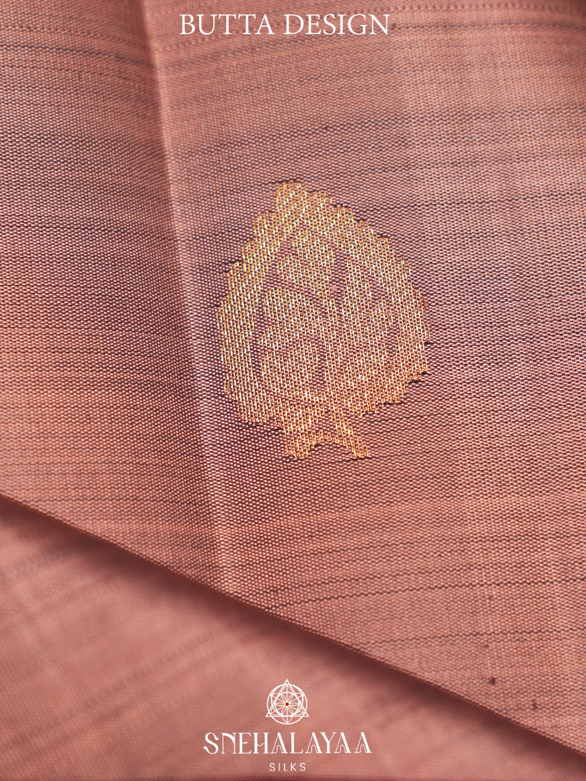Pale Peach Kanjivaram Silk Saree