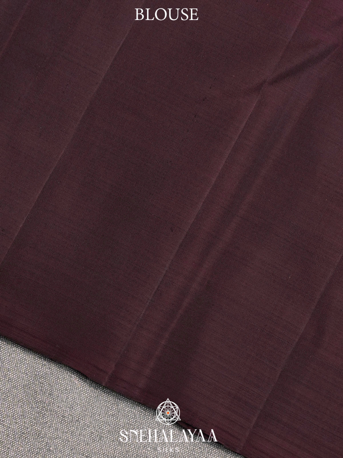 Burnt Orange Kanjivaram Silk Saree