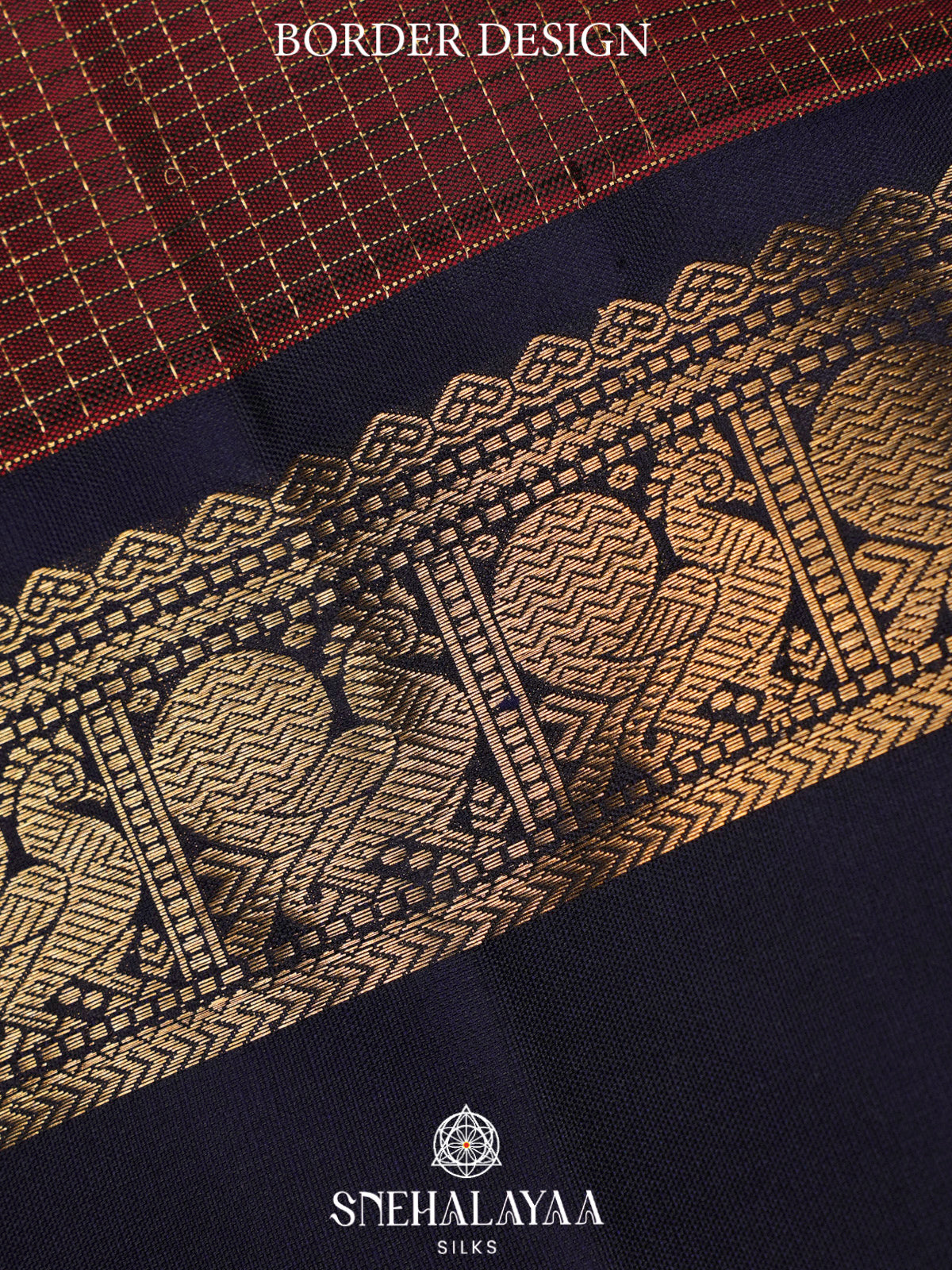 Brown Kanjivaram Silk Saree