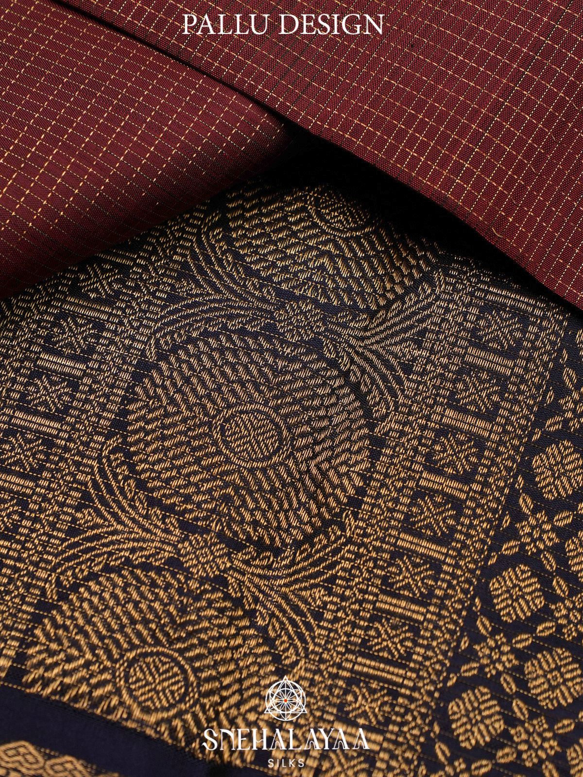 Brown Kanjivaram Silk Saree