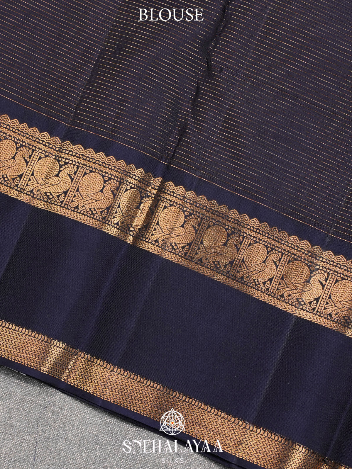 Brown Kanjivaram Silk Saree