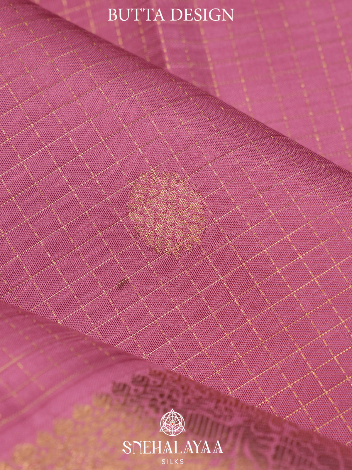Pink Kanjivaram Silk Saree