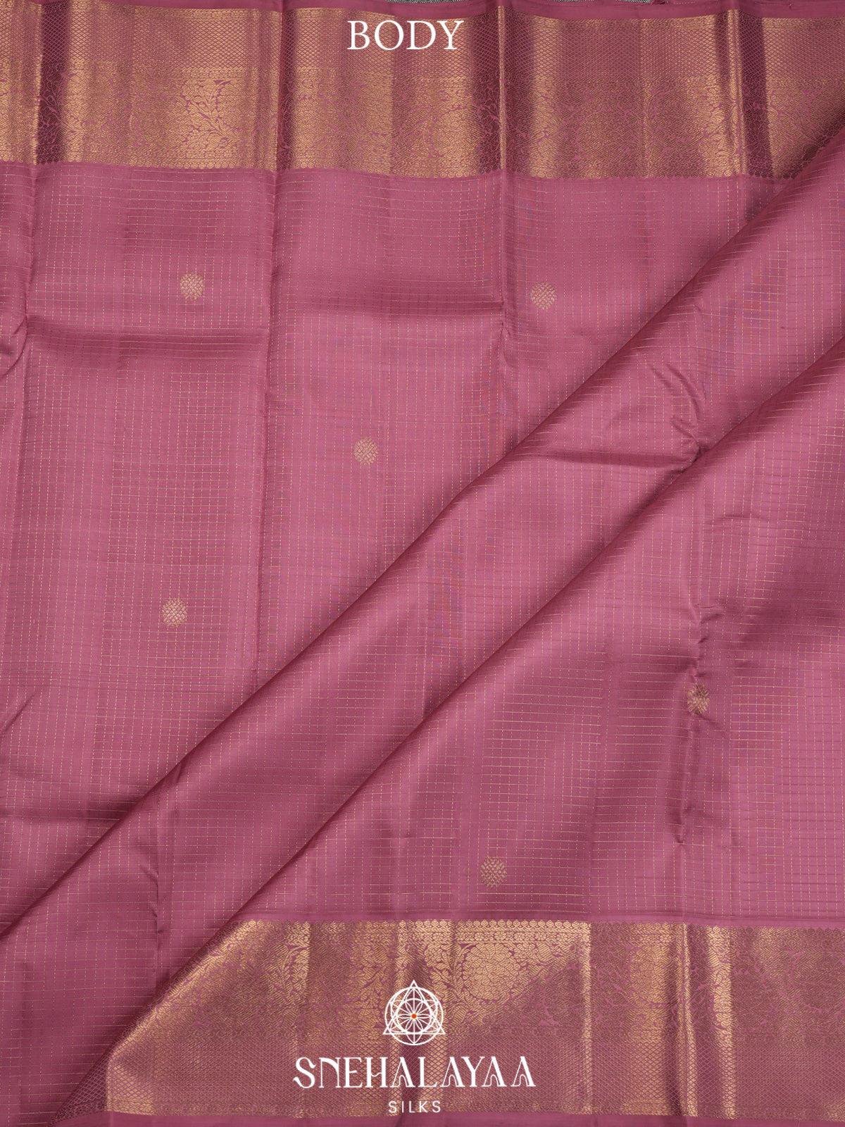 Pink Kanjivaram Silk Saree