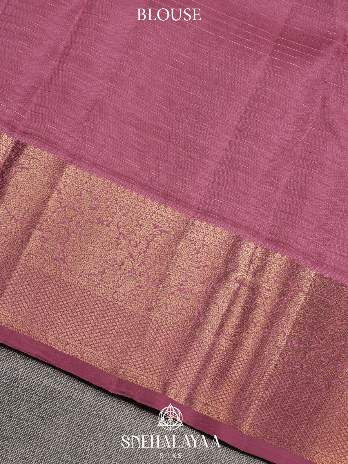Pink Kanjivaram Silk Saree