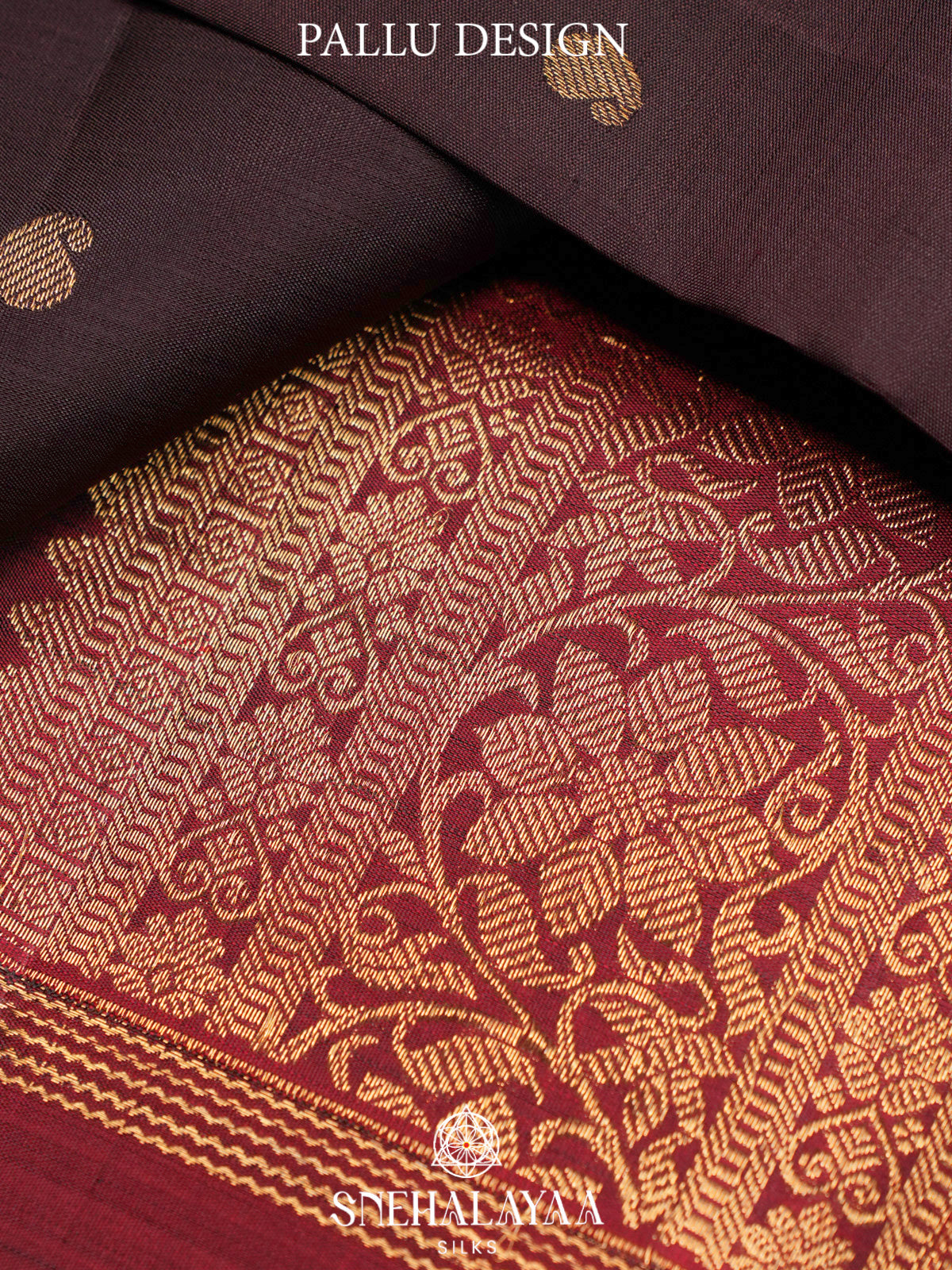 Black Kanjivaram Silk Saree