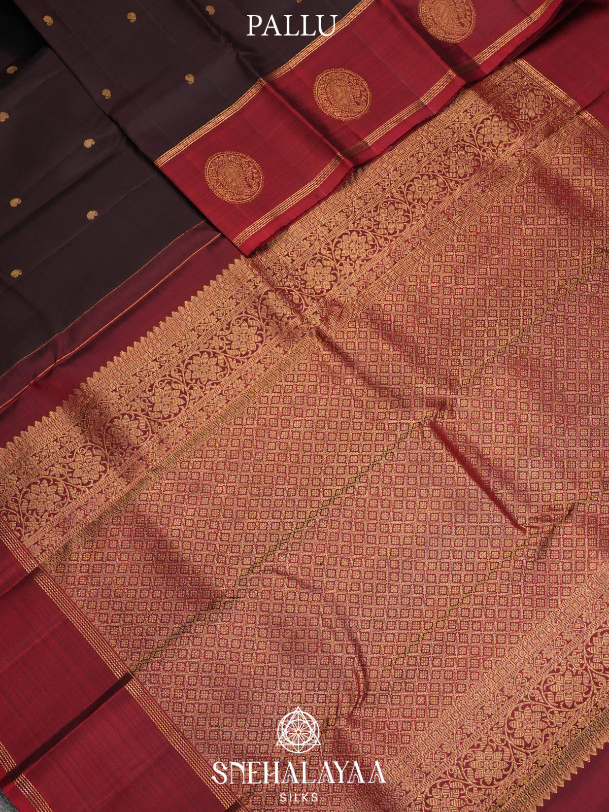 Black Kanjivaram Silk Saree