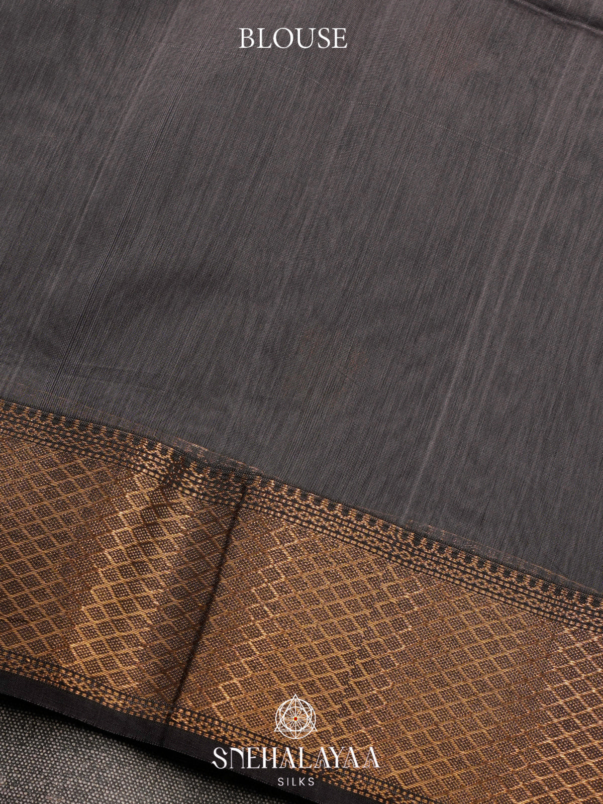 Grey Maheshwari Silk Cotton Saree