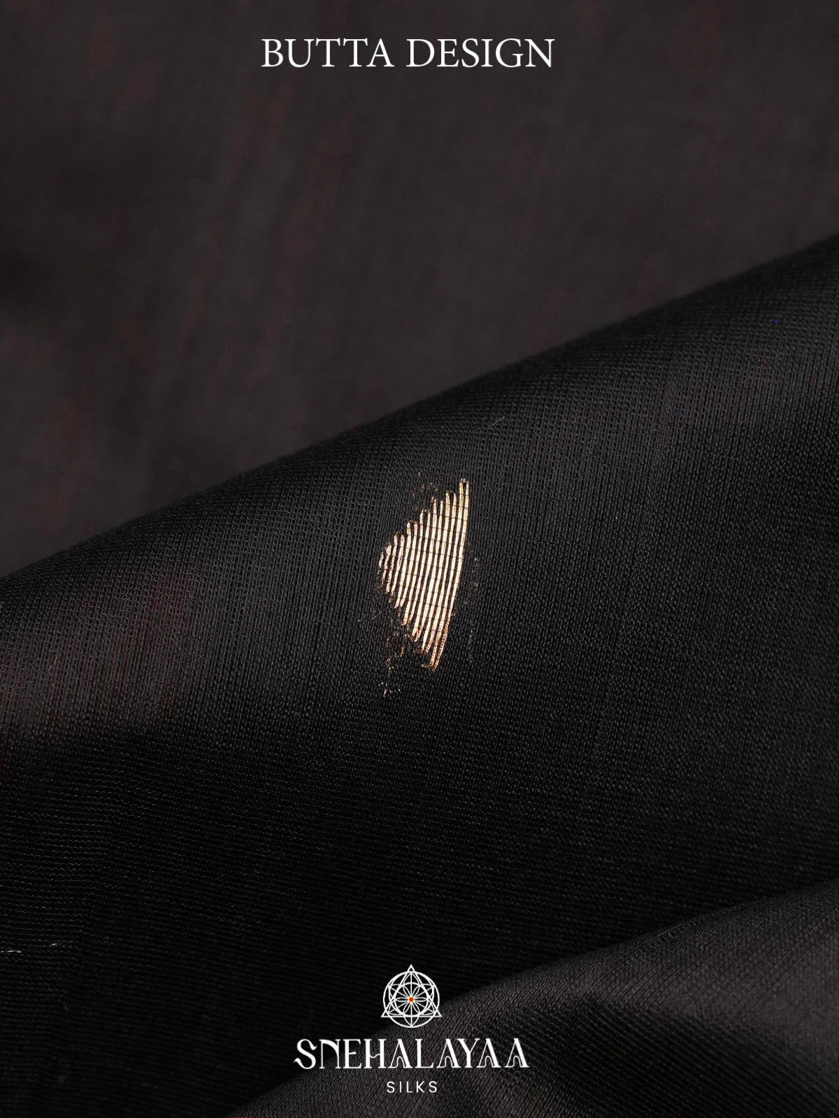 Black Maheshwari Silk Cotton Saree